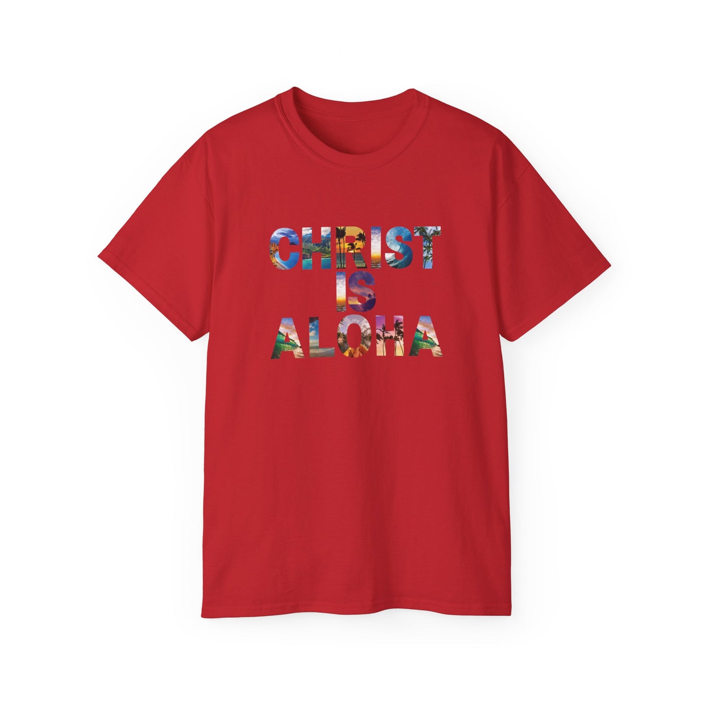 Christ is Aloha! - Heavy Cotton T-Shirt