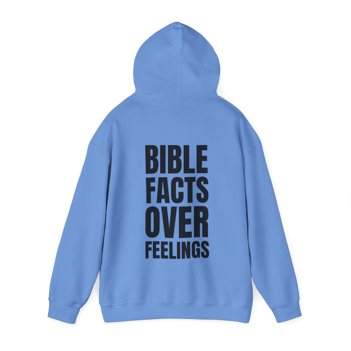 "Bible Facts Over Feelings"™ Hooded Sweatshirt