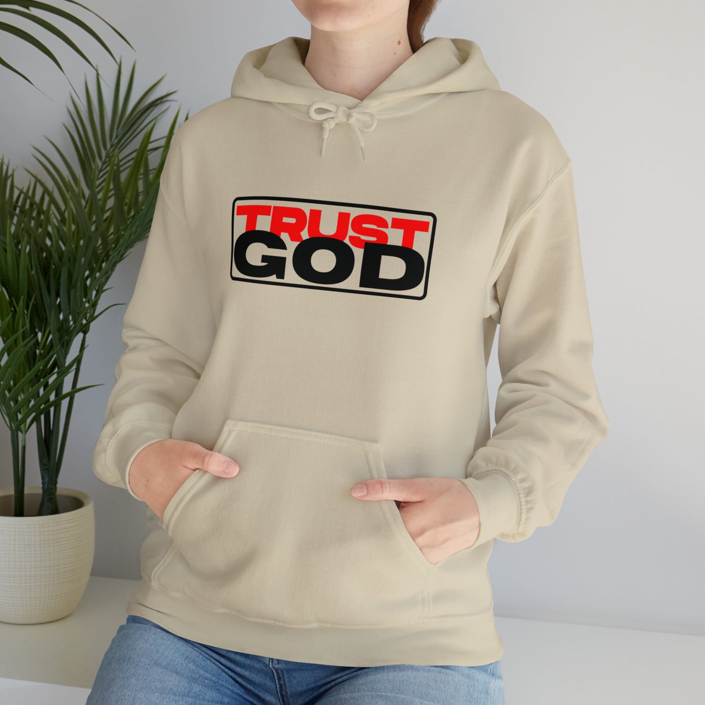 "Trust God"™ Hooded Sweatshirt