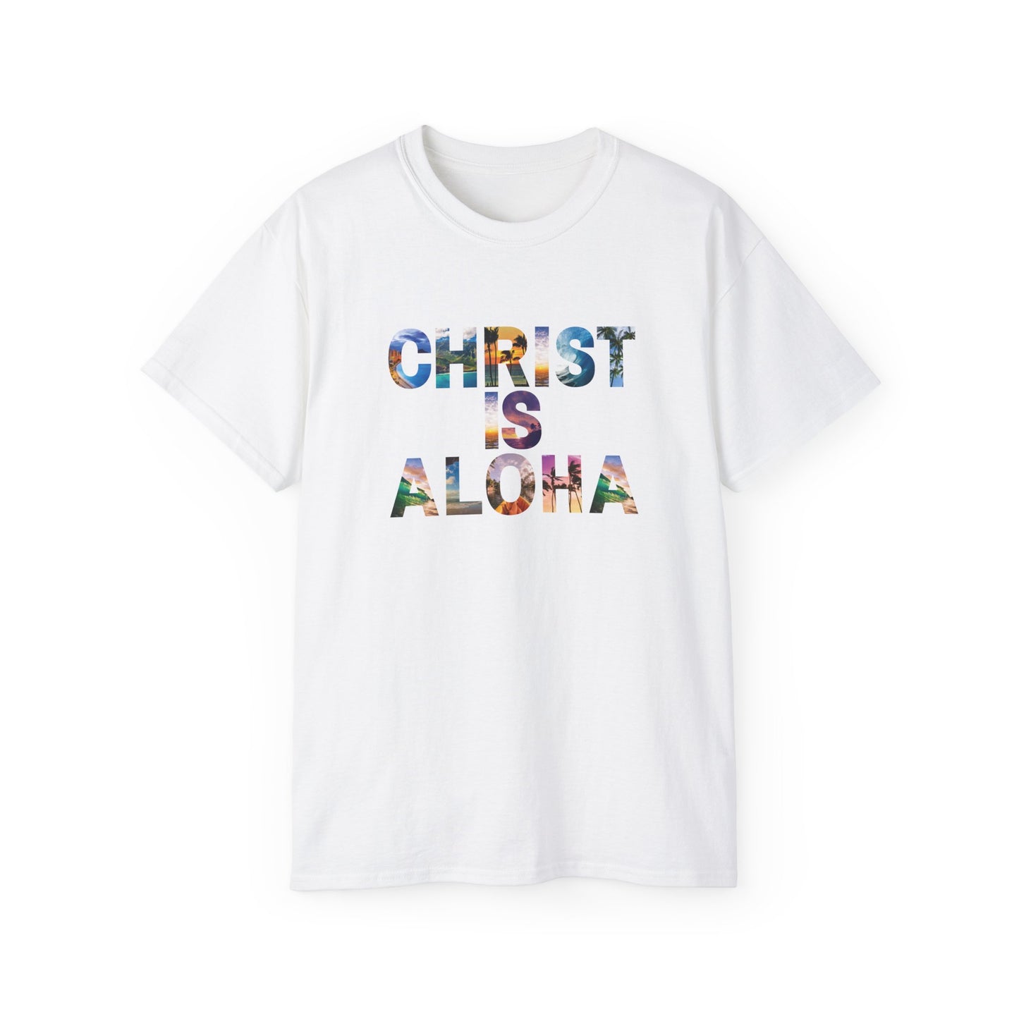 Christ is Aloha! - Heavy Cotton T-Shirt